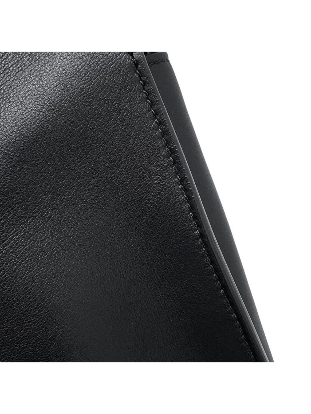 Fendi Peekaboo Essential Leather 2-Way Shoulder Bag Black - Picture 8 of 10
